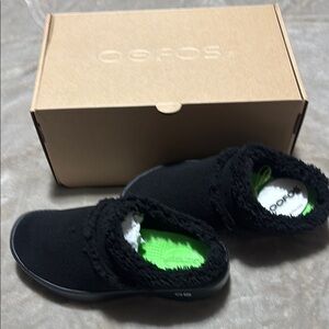 OOFOS Black Mules & Clogs